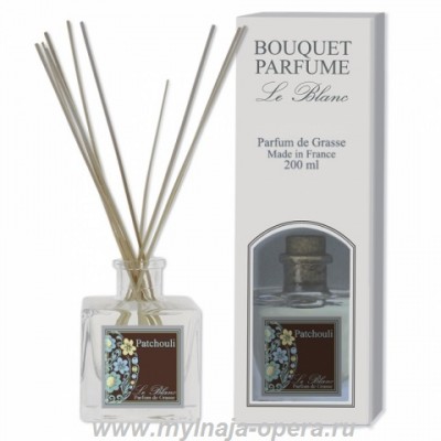 Тростниковый диффузор "Пачули" (Patchouli), 100 мл Le Blanc