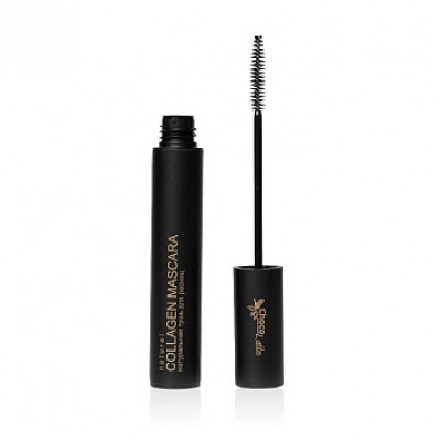 COLLAGEN MASCARA натуральная тушь для ресниц черная, удлиняющая, с коллагеном и гиалуроновой кислотой