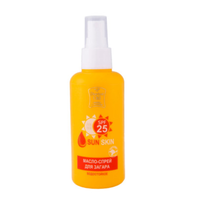 Спрей-масло для загара водостойкий SPF 25