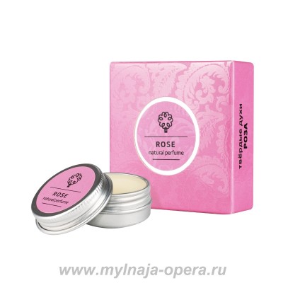Твердые духи "Роза", 10 гр Мануфактура Дом Природы